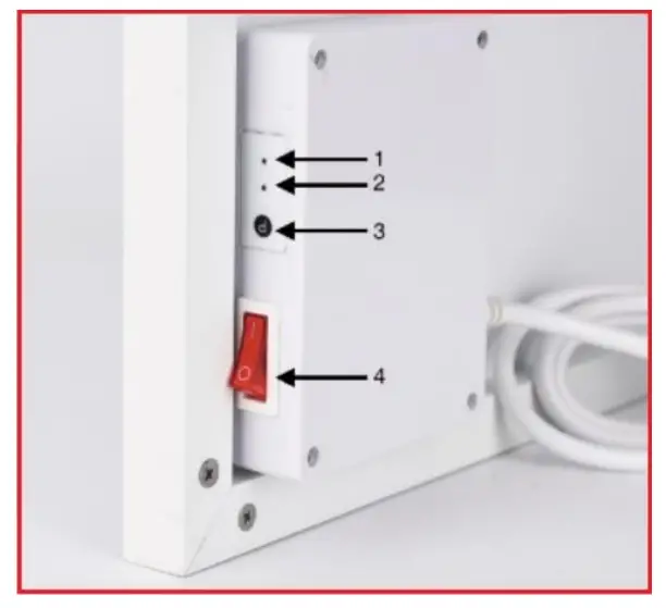 HERSCHEL XLS300W Select XLS Range Smart Infrared Panel Heaters - XLS controller