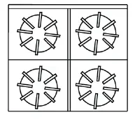 VULCAN V6B36 36 Inch V Series HDR Gas Ranges 4