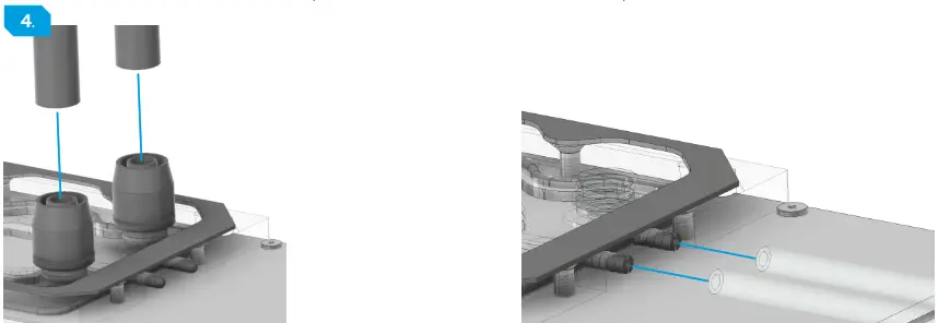 ALPHACOOL EISBLOCK XPX CPU Water Cooler - 3