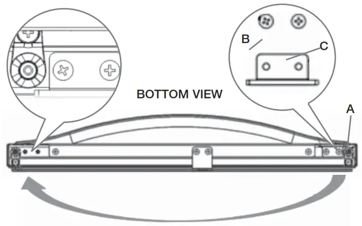 Whirlpool WUR50X24HZ Under Counter Refrigerator - black metal