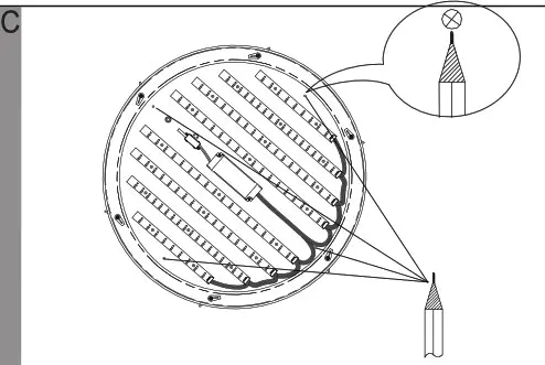 EGLO 98459 LED Ceiling Lamp - overview 5