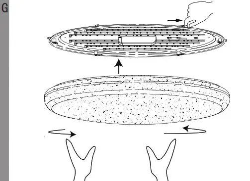 EGLO 98459 LED Ceiling Lamp - overview 9