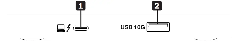 TRIPP-LITE MTB4-HUB3-01 Thunderbolt 4 Multi Port Hub fig 1