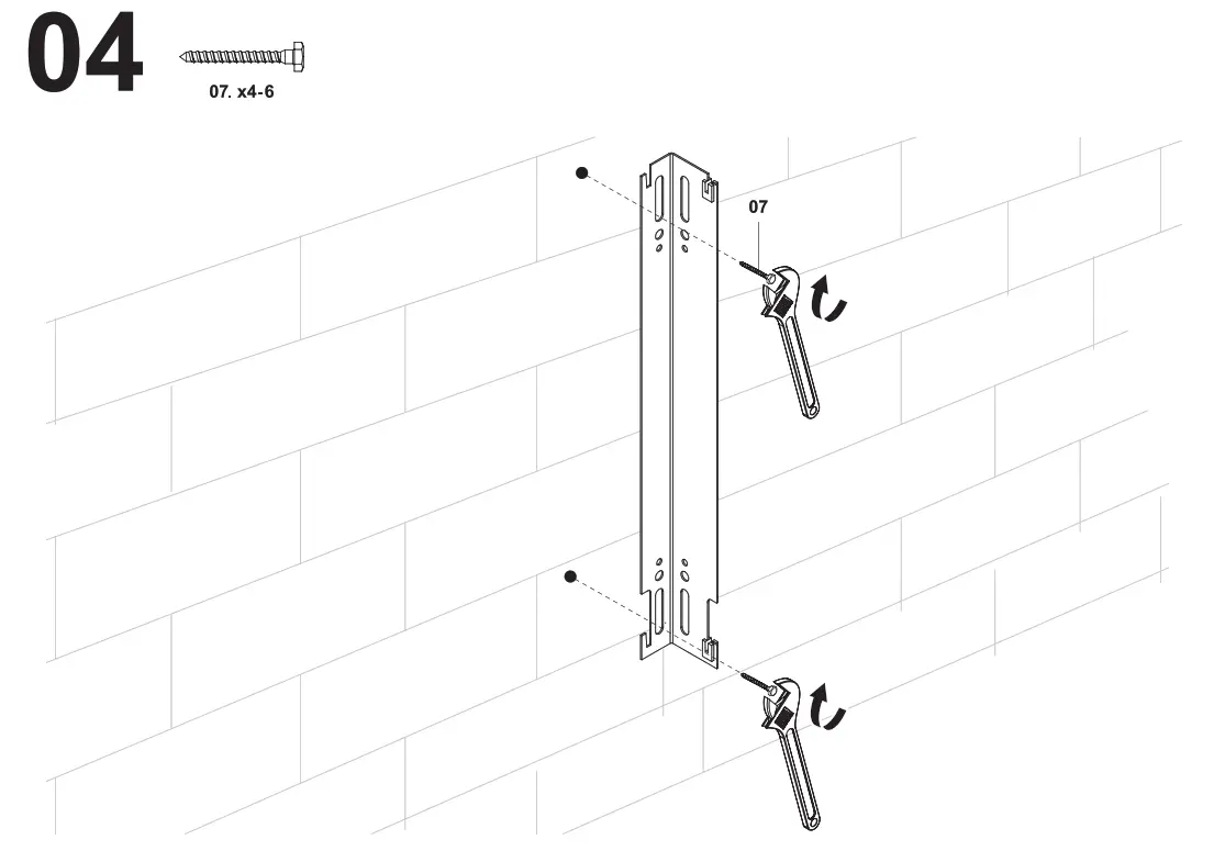 SCREWFIX 2744BTU Double Panel Plus Single Convector Radiator 500 x 700mm White - FIG9