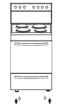 VOGUE APPLIANCES 310105 Freestanding Oven 600mm with Hotplate - cooker