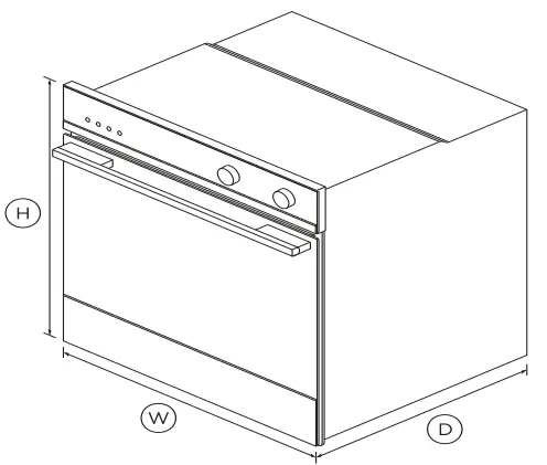FISHER PAYKEL OB24SCD7PX1 24 Inch Oven 7 Function Self-Cleaning - 1