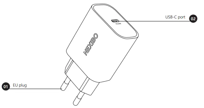 NEXIBO-N-16-20-WUSB-C-Fast-Charger-fig-1