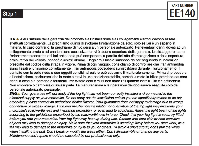 rizoma EE140 Led Fog Lights-fig4