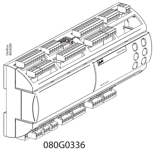 Danfoss AK PC 651A Pack Controller