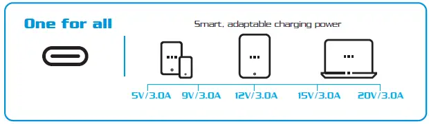 forza FNA-600C Type-C Power Adapter-2