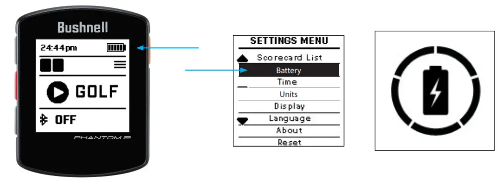 Bushnell GOLF Phantom 2 Gps Rangefinder - Figure 1