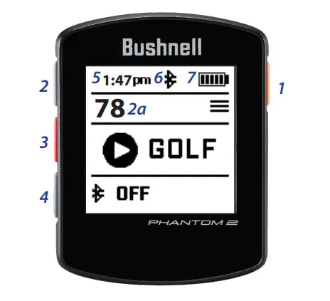 Bushnell GOLF Phantom 2 Gps Rangefinder - Figure 3