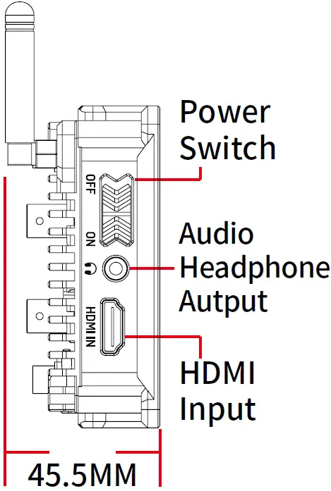 PortKeys BM5WR SDI 5.5 Inch Touch Screen Monitor 04