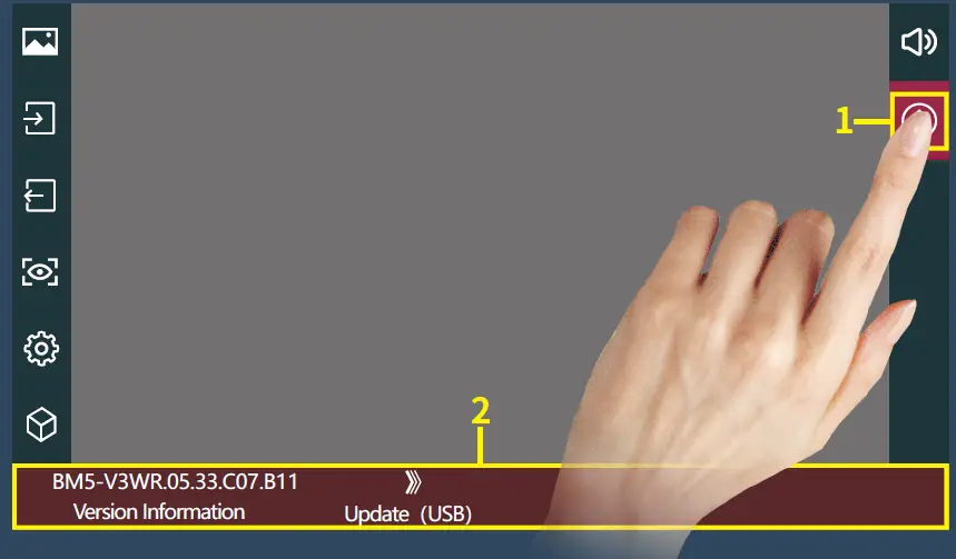 PortKeys BM5WR SDI 5.5 Inch Touch Screen Monitor 24