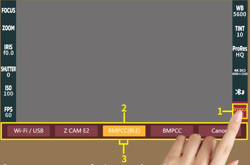 PortKeys BM5WR SDI 5.5 Inch Touch Screen Monitor 27