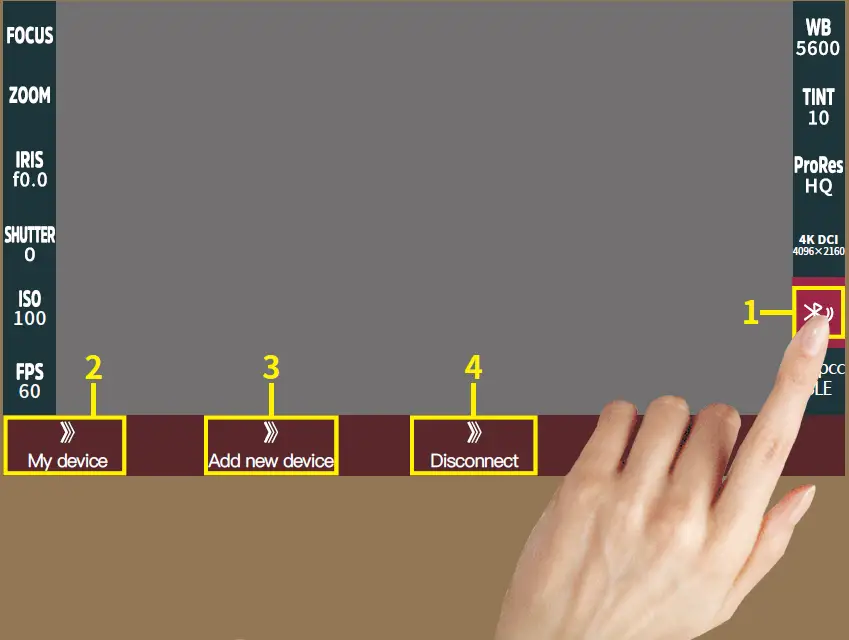 PortKeys BM5WR SDI 5.5 Inch Touch Screen Monitor 28