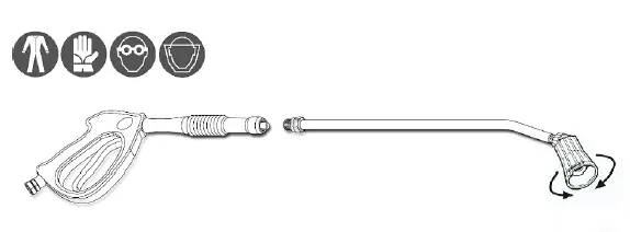 V-TUF RAPID MSC 240 Medium Duty Electric Pressure Washer fig (8)