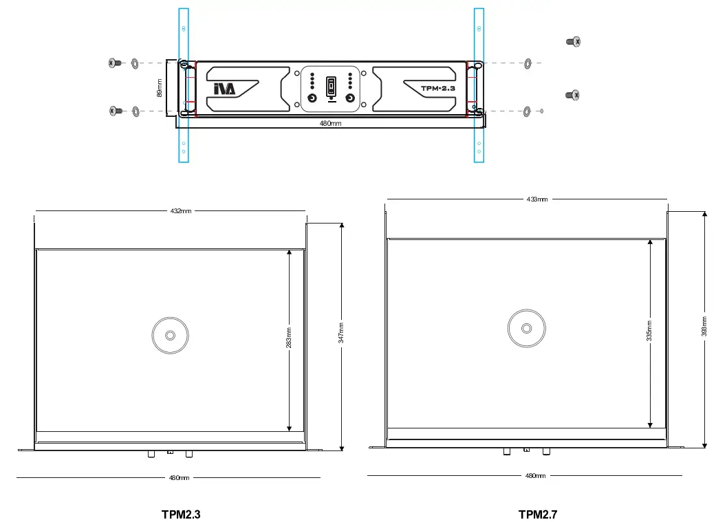 iVO TPM-2.3 Professional Power Amplifier - parts 4