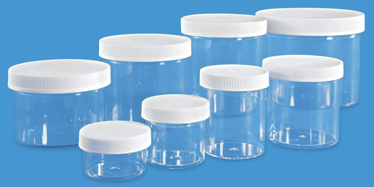 Uline S-19464 8 Oz Large Round Wide Mouth Jars Clear Instructions