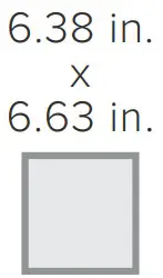 Top/Bottom Dimensions