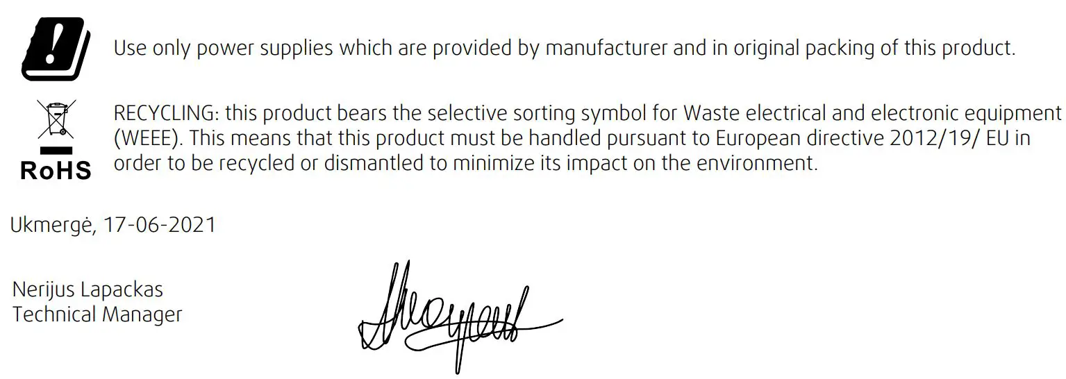 systemair 323606 SAVE CONNECT Internet Access Module User Manual - Disposal icon