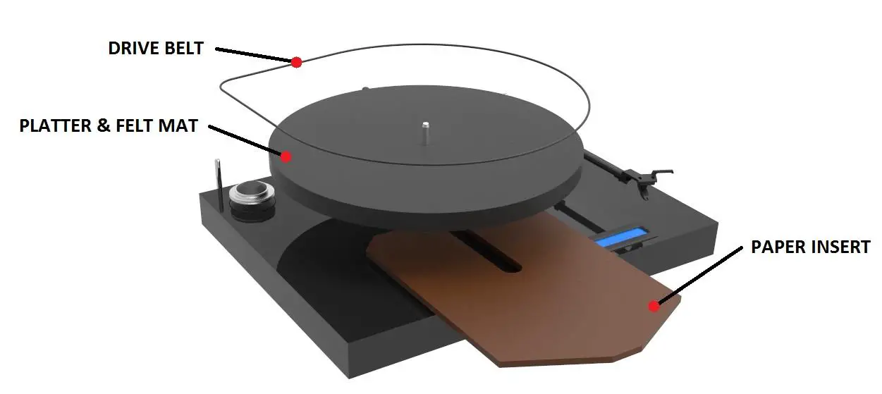 Pro-Ject Jukebox E - output terminals accep