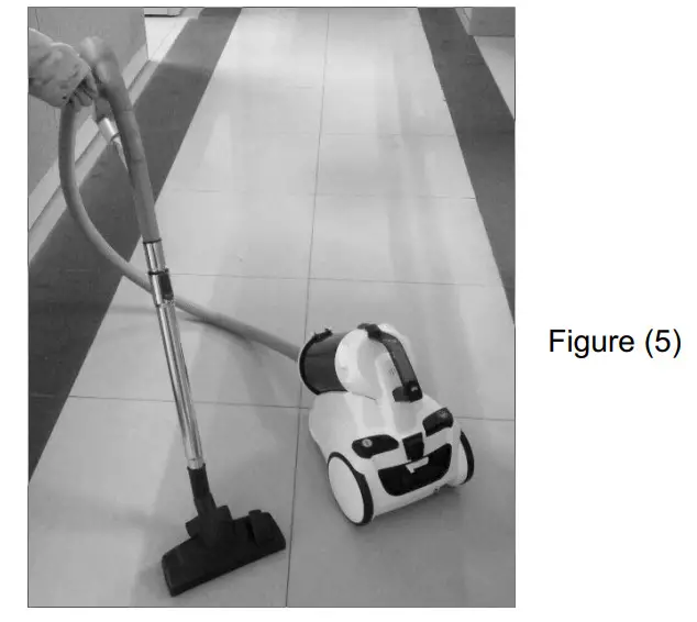 H Koenig AXO940 bagless vacuum cleaner HEPA filter EEK A 2 liter capacity - Figure 2