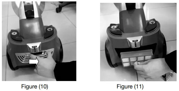 H Koenig AXO940 bagless vacuum cleaner HEPA filter EEK A 2 liter capacity - Figure 3