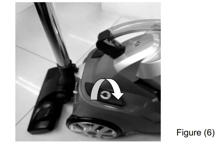 H Koenig AXO940 bagless vacuum cleaner HEPA filter EEK A 2 liter capacity - Parts 3