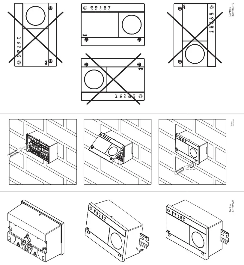Danfoss ECL Comfort 120 ECL Controllers - Figure 2