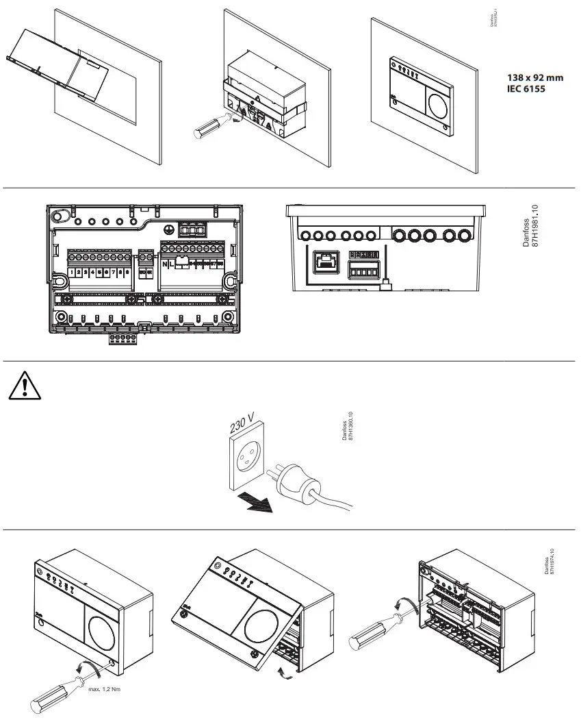 Danfoss ECL Comfort 120 ECL Controllers - Figure 3
