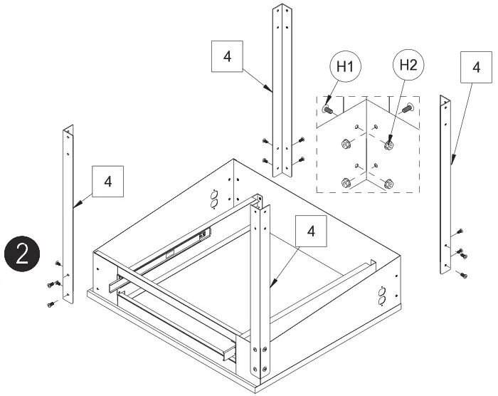 GLOBAL INDUSTRIAL 254635 Shop Desk - Figure 10