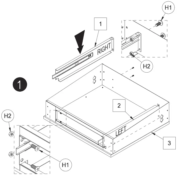 GLOBAL INDUSTRIAL 254635 Shop Desk - Figure 9