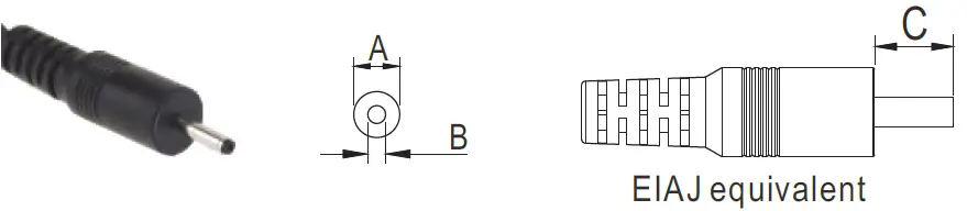 MW GE12I Series 12W AC-DC Interchangeable Industrial Adaptor 12
