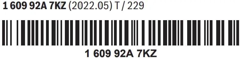 BOSCH 0601081303 D-tect 120 Professional Wall Scanner Detector bar code