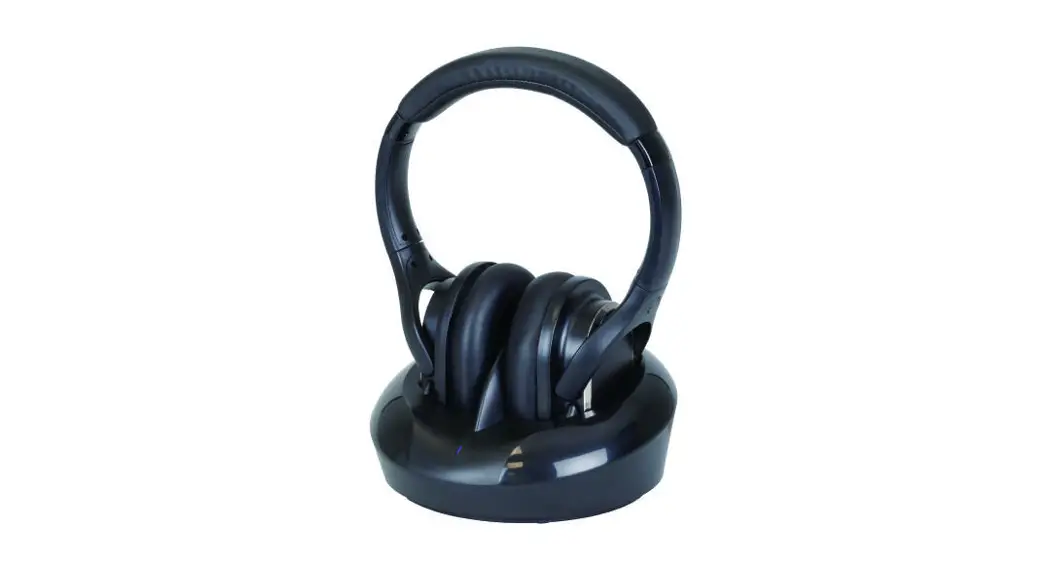 Jaycar Aa2123 2.4ghz Wireless Stereo Headphones With Cradle User Guide