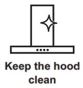 AEG DVE5671HG Rectangular Vertical Kitchen Hood with Hob2Hood System - Cleaning1