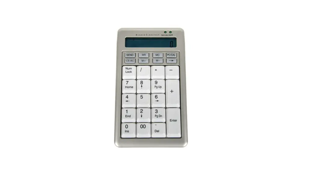 Bakker Elkhuizen S-board 840 Numeric Keypad User Manual Bakker Elkhuizen S-board 840 Numeric Keypad User Manual