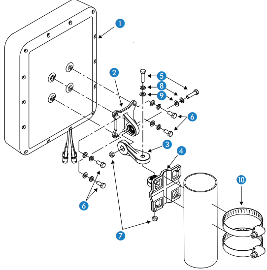 LANCOM AirLancer O-360Q-5G Omni-Directional Outdoor Antenna-fig3