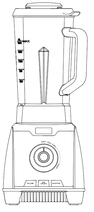 amazon basics B07VSNXS5N 1200 Watt Multi Speed Countertop Blender - icon 2aeamazon basics logo