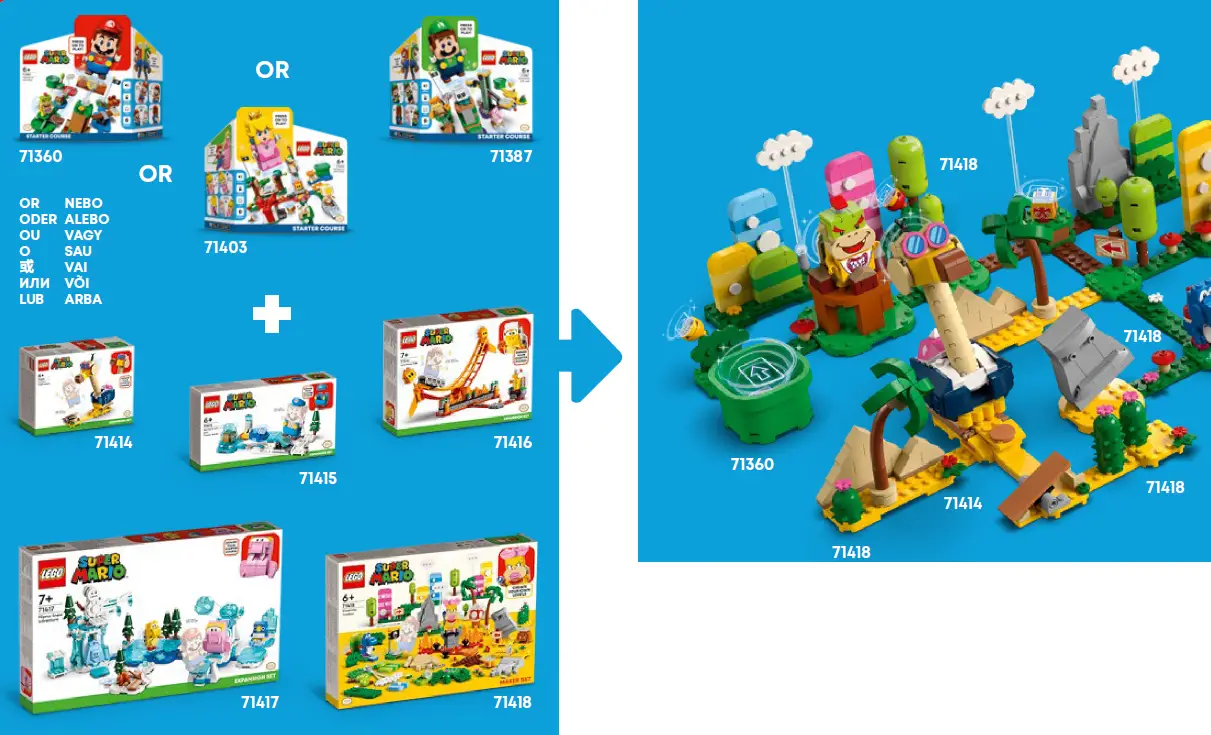 LEGO SUPER MARIO 71417 Fliprus Snow Adventure Expansion Set 8