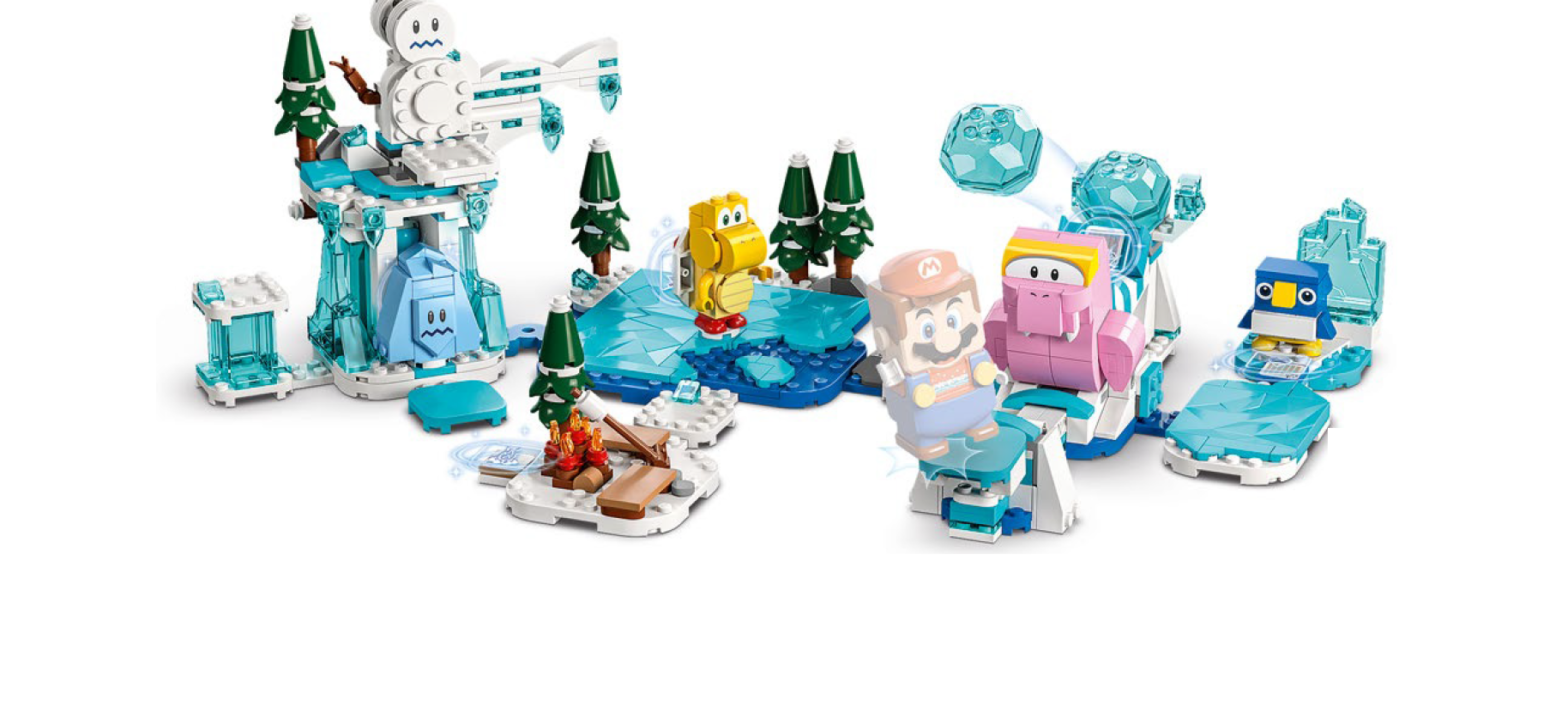 Lego Super Mario 71417 Fliprus Snow Adventure Expansion Set User Guide