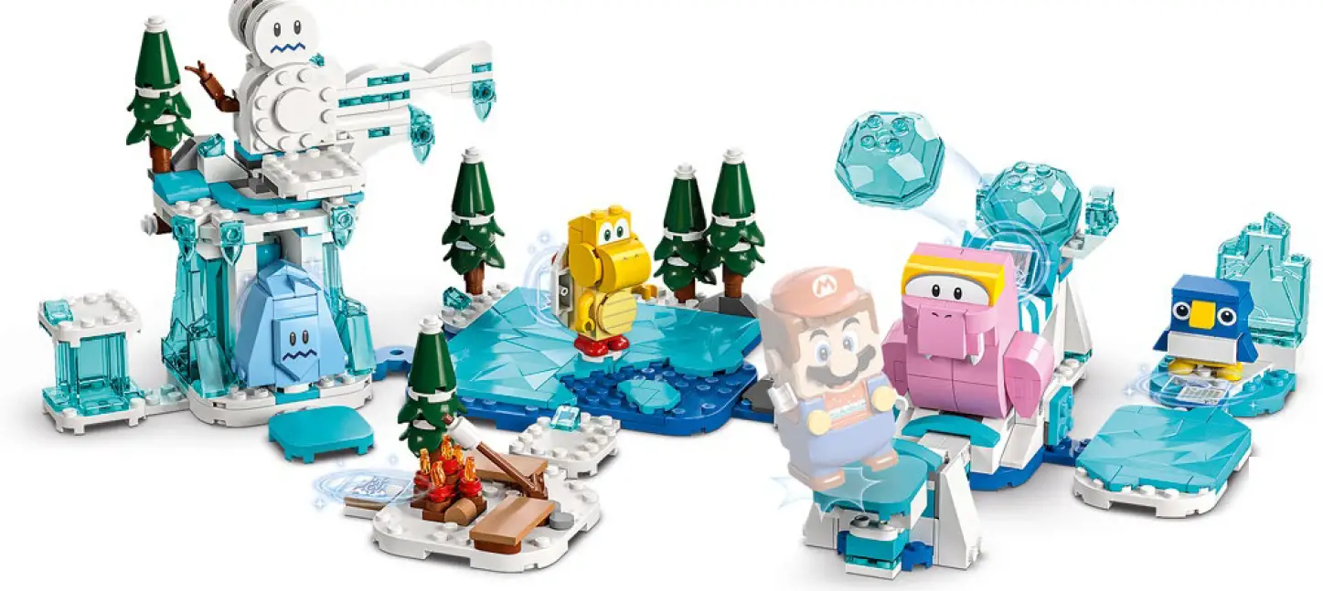 LEGO SUPER MARIO 71417 Fliprus Snow Adventure Expansion Set