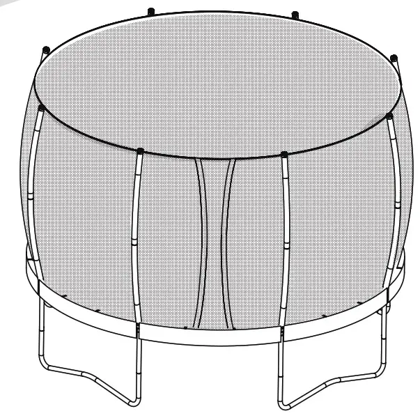 EXIT TOYS Allure Classic Trampolin ø305cm - Cover