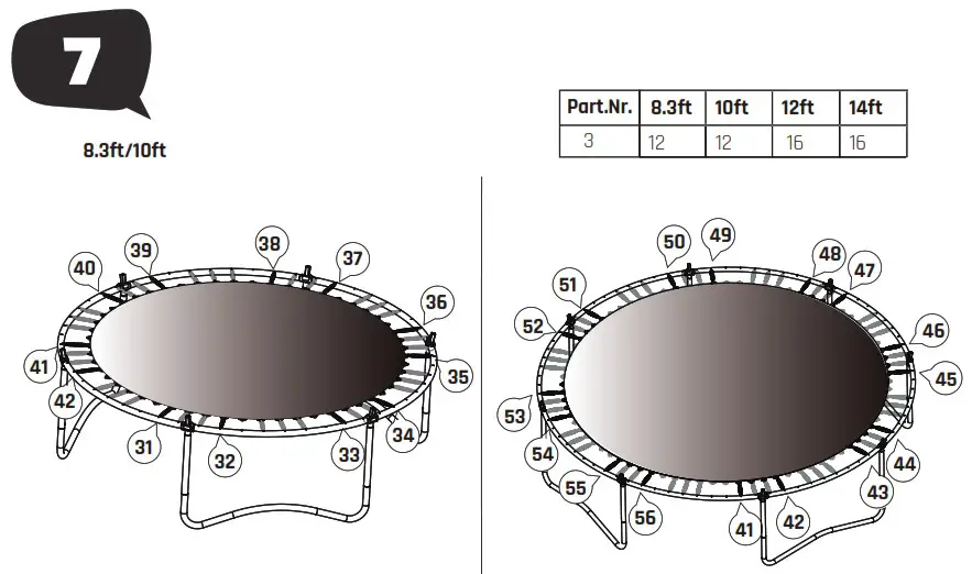 EXIT TOYS Allure Classic Trampolin ø305cm - Product Overview 11