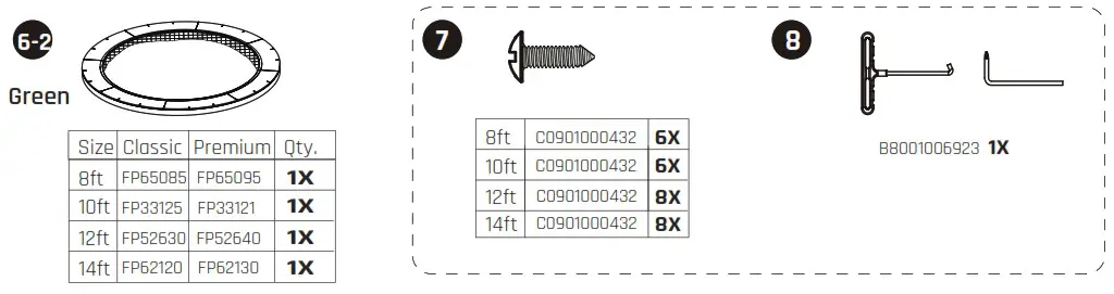 EXIT TOYS Allure Classic Trampolin ø305cm - Product Overview 2