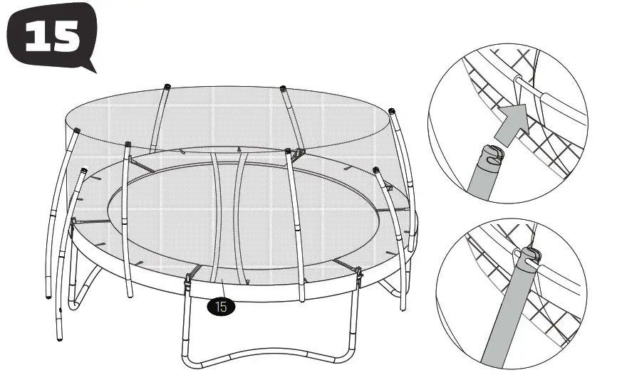 EXIT TOYS Allure Classic Trampolin ø305cm - Product Overview 23