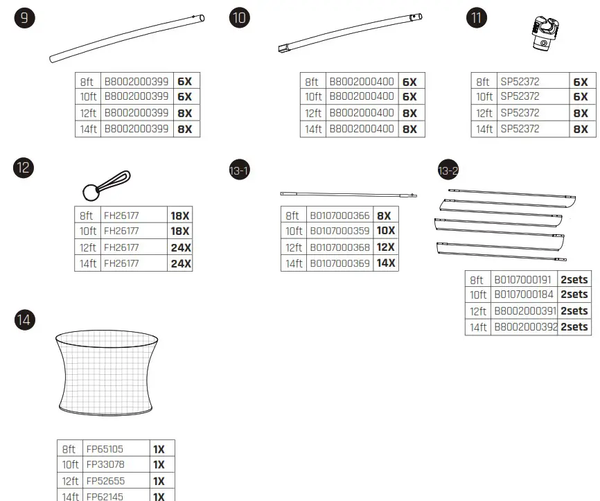EXIT TOYS Allure Classic Trampolin ø305cm - Product Overview 27