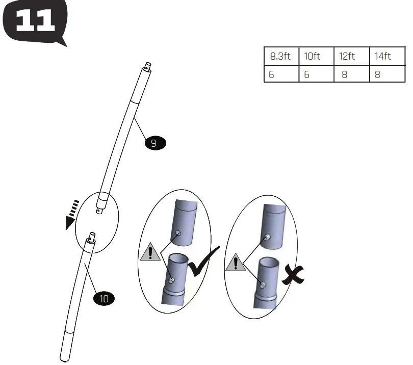 EXIT TOYS Allure Classic Trampolin ø305cm - Product Overview 28