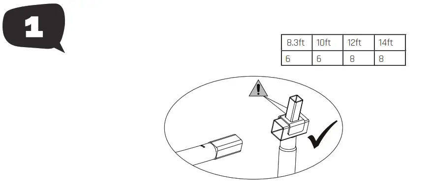 EXIT TOYS Allure Classic Trampolin ø305cm - Product Overview 3